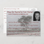 Rachels Prayer-kaart Briefkaart (Voorkant / Achterkant)