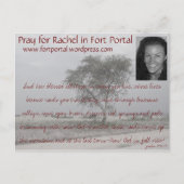 Rachels Prayer-kaart Briefkaart (Voorkant)