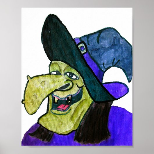 RACHET THE HALLOWEEN WITCH POSTER (Voorkant)