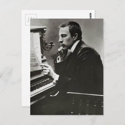 rachmaninoff briefkaart (Voorkant / Achterkant)