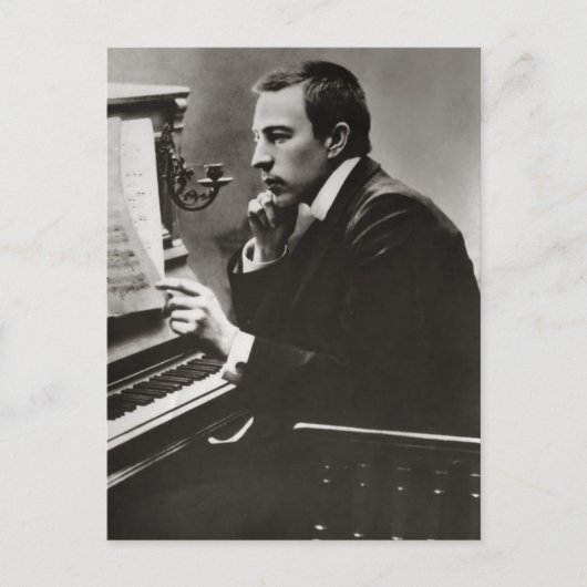rachmaninoff briefkaart (Voorkant)