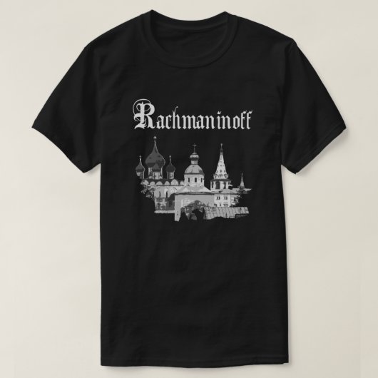 RACHMANINOFF T-SHIRT (Design voorkant)