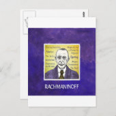 Rachmaninov Briefkaart (Voorkant / Achterkant)