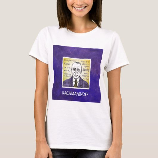 Rachmaninov T-shirt (Voorkant)