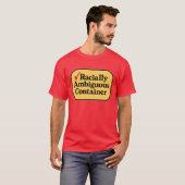 raciaal dubbelzinnige verpakking t-shirt (Voorkant volledig)