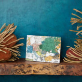 Raciale kaart van Europa Fotoplaat (Zijkant)