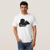 Raciale profilering is discriminatie, BSL T-shirt (Voorkant volledig)