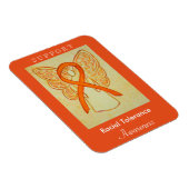 Raciale Tolerance Awareness Ribbon Angel Magnets Magneet (Rechterzijde)