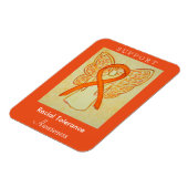 Raciale Tolerance Awareness Ribbon Angel Magnets Magneet (Linkerzijde)