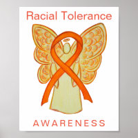 Raciale tolerantie, lint-Poster voor kunst