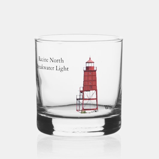 Racine North Breakwater Light glass Whisky Glas (Voorkant)
