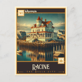 Racine, Wisconsin | Briefkaart