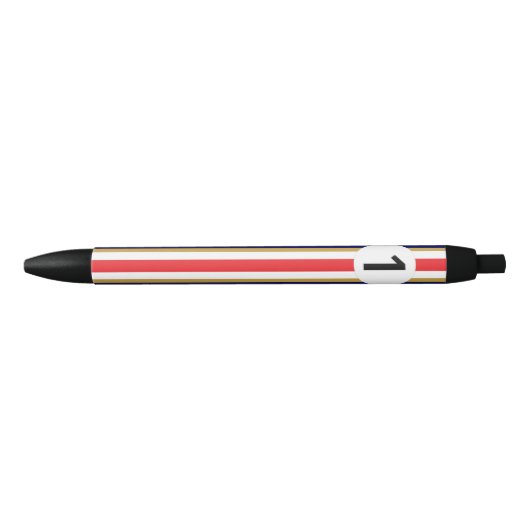 RACING 1982/1986 ZWARTE INKT PEN (Voorkant)