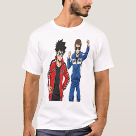 Racing Anime Stijl T-Shirt - Coole Streetwear