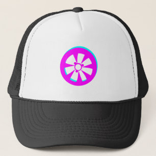 Racing Auto Velg Neon Roze Zwart Auto   Trucker Pet