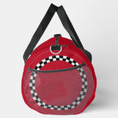 Racing auto's ontwerp duffel tas (Rechts)