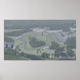 Racing Barber Motorsports Park Poster