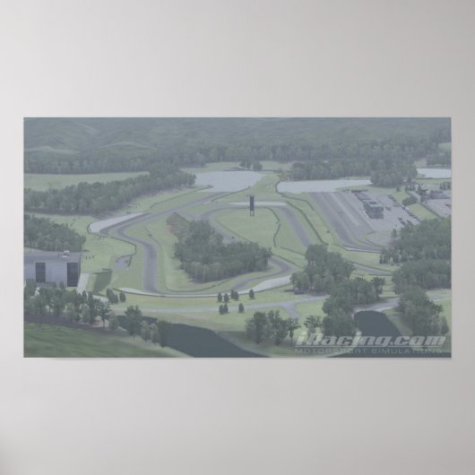 Racing Barber Motorsports Park Poster (Voorkant)