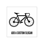 Racing Bicycle - Wegfietser Transport - eigen teks Rubberstempel (Afrduk)