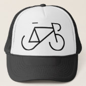 Racing Bike Black Trucker Pet (Voorkant)