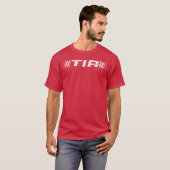 Racing Birthday Matching Family Race Pit Crew Tia T-shirt (Voorkant volledig)