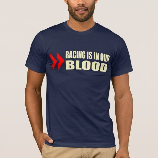 Racing Bloed T-shirt (Voorkant)
