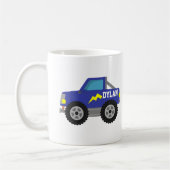 Racing Blue Monster Truck, voor jongens Koffiemok (Links)