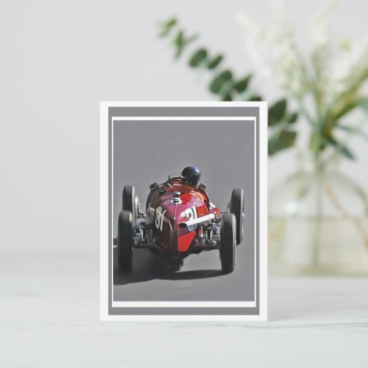 Racing Briefkaart (Staand voorkant)