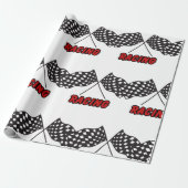 Racing Cadeaupapier (Uitgerold)