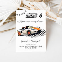 🏁 Racing Car Birthday I Speed into Fun!