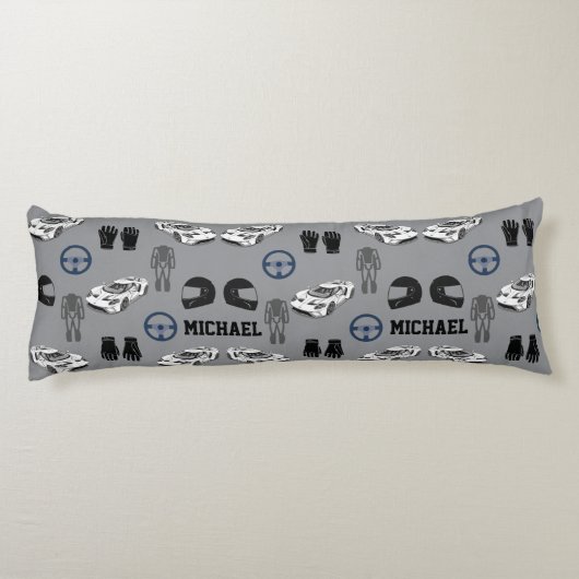 Racing car Body Pillow Lichaamskussen (Achterkant)