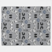 Racing car Fleece Blanket Deken (Voorkant (Horizontaal))