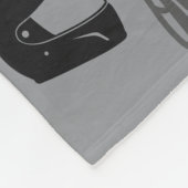 Racing car Fleece Blanket Deken (Hoek)