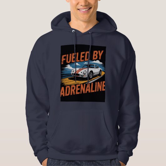 Racing Car Hoodie – Speed Meets Comfort (Voorkant)