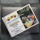 Racing Car Kids Verjaardag Uitnodigen – Custom Pho Kaart