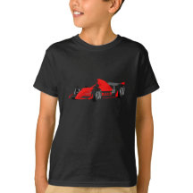 RACING CAR KINDER TEE SHIRT