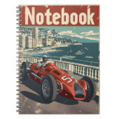  Racing Car Monaco Spiral Photo Notitieboek (Voorkant)