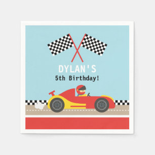 Racing Car Racer Boys Birthday Party Napkins Servet