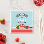 Racing Car Racer Boys Verjaardagsfeest Servetten (Insitu)
