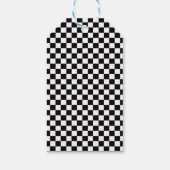 Racing Car Two Fast Kids Birthday Favor Cadeaulabel (Achterkant)