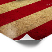 Racing Colours of USA Perfect Poster (Hoek)