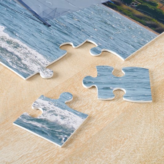 Racing Dinghy op snelheid Legpuzzel (Zijkant)