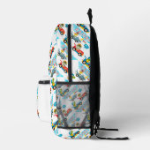 Racing Dino Bedrukte Rugzak (Rechts)