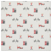 Racing f1 formule jongens nursery stof (Swatch)