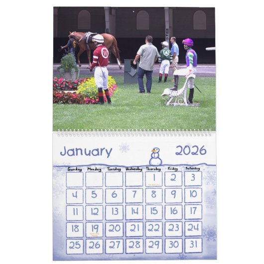 Racing Fan Kalender (Jan 2026)