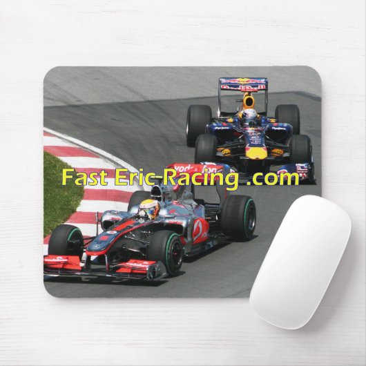 Racing Fast Mousepad Muismat (Met muis)