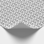 Racing fiets print inpakpapier (Hoek)
