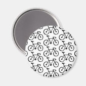 Racing fiets print magneet (Voorkant / Achterkant)