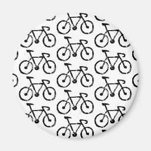 Racing fiets print magneet