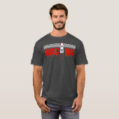 Racing Finish End Line T Shirt - Drag Racing (Voorkant volledig)